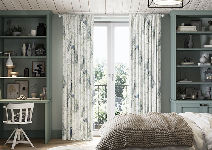 Laura Ashley Belvedere, Midnight - Made to Measure Curtains - Image 3